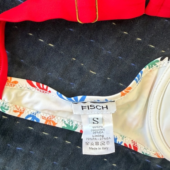 FISCH Dinzey/Chanzy Henri Coral Bikini Top and Bottom - Picture 4 of 12